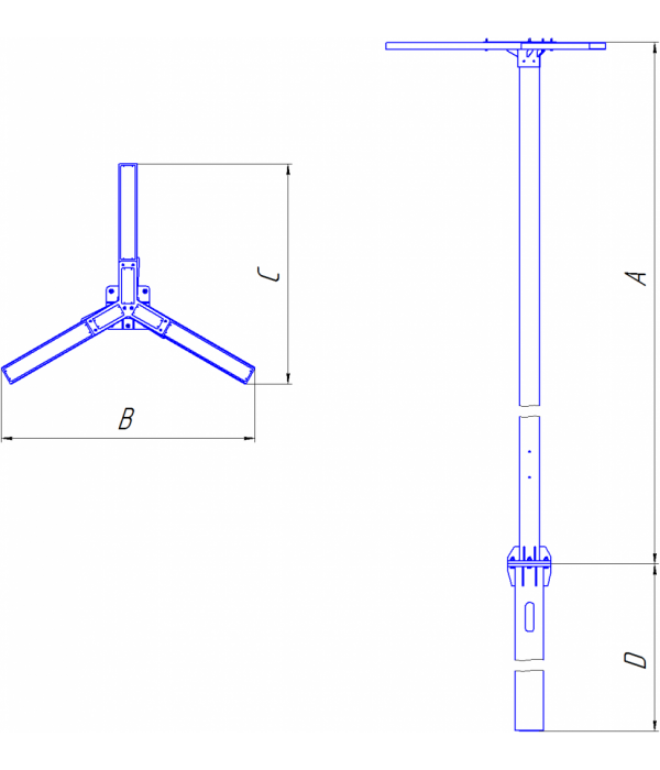 Парковый светильник SITI SV-PARK-3