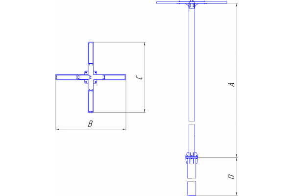 Парковый светильник SITI SV-PARK-4