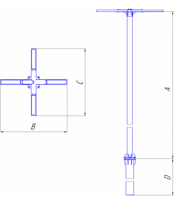 Парковый светильник SITI SV-PARK-4