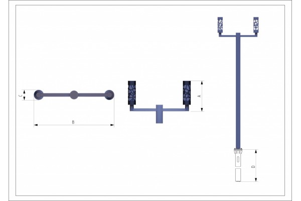 Парковый светильник SV-SW-DALAT DUA
