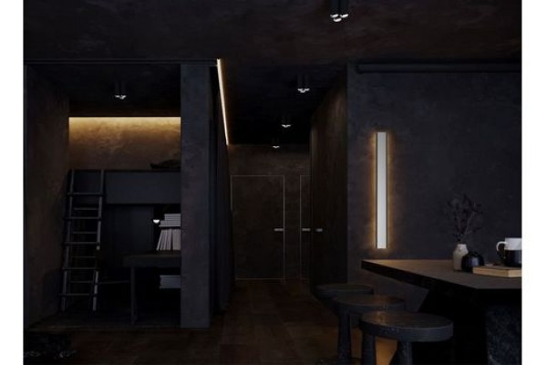 Бра линейное вертикальное 100см