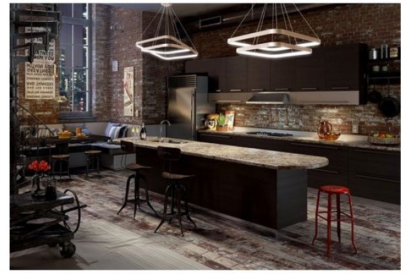 Два квадрата со сторонами 45/55см. Скругленные углы