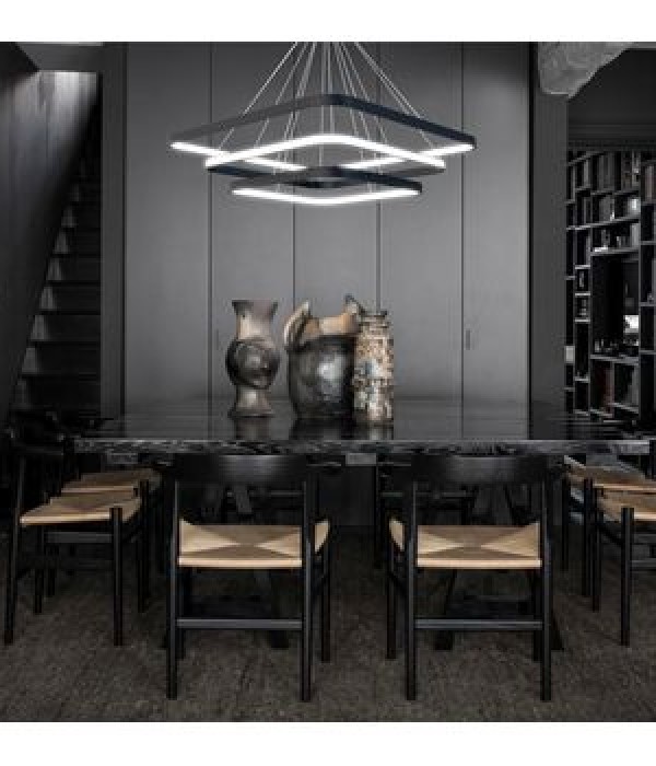 Три квадрата со сторонами 45/55/70см. Скругленные углы