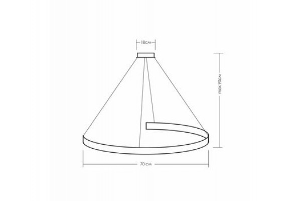 Месяц диаметром 30/40/50/60 см