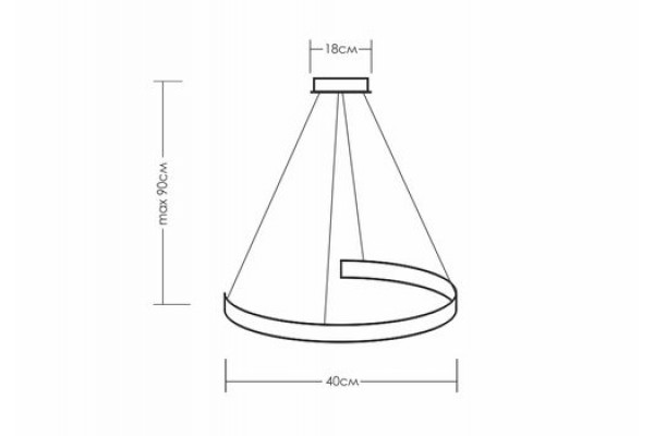 Месяц диаметром 30/40/50/60 см