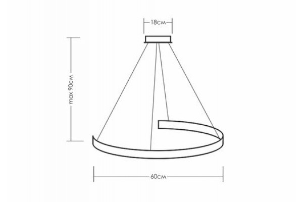 Месяц диаметром 30/40/50/60 см