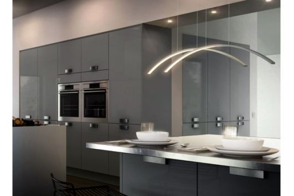 Линейный светильник из двух дуг по 100 см