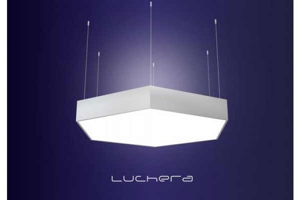 Шестиугольник с диагональю 40/60/80 см (свечение в обе стороны , вниз-вверх)