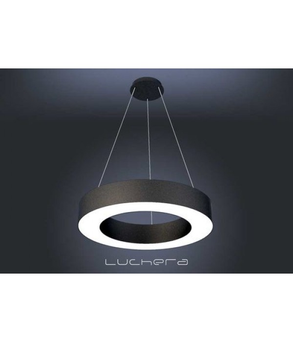 Круг Диаметром 60см(свечение в обе стороны , вниз-вверх)
расположение диодов боковое. Из профиля 100 мм.