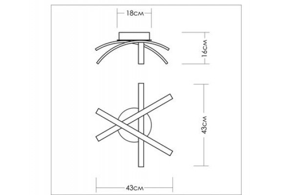 Три дуги по 51 см