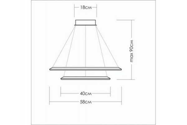 Два квадрата со сторонами  34/52 и 52/70 см