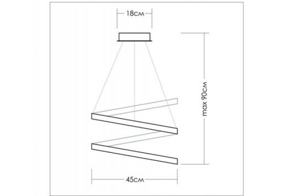 Спираль полтора круга 40 см