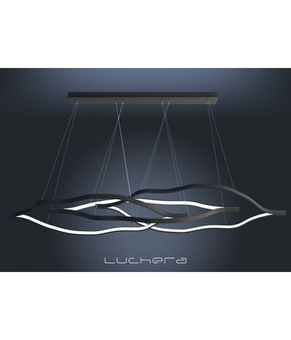 Три ветильника в виде облака. Свечение внутрь