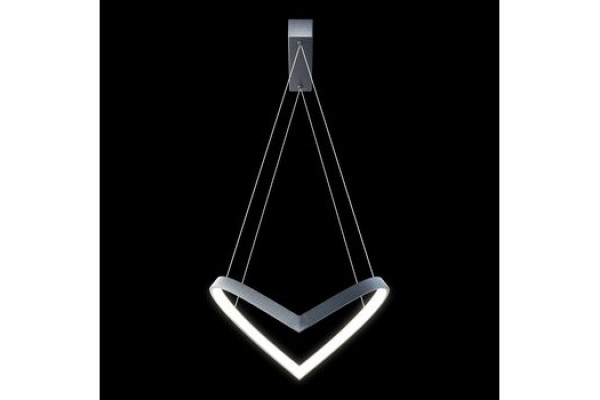 Люстра лодочка малая свечение внутрь