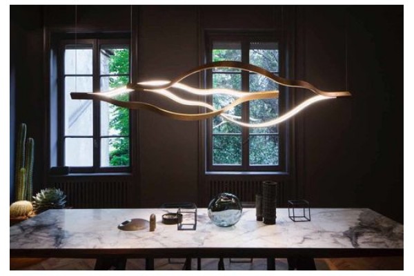 Два ветильника в виде облака. Свечение внутрь