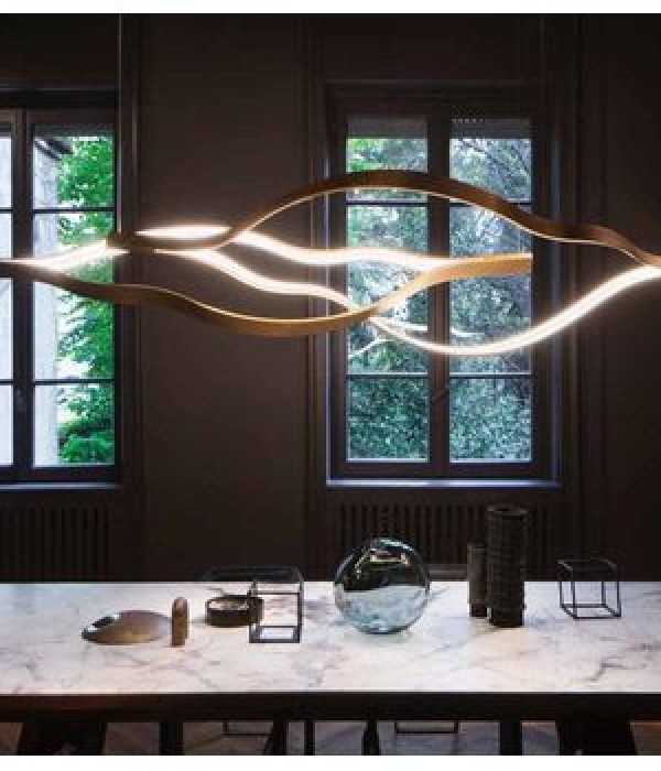 Два ветильника в виде облака. Свечение внутрь