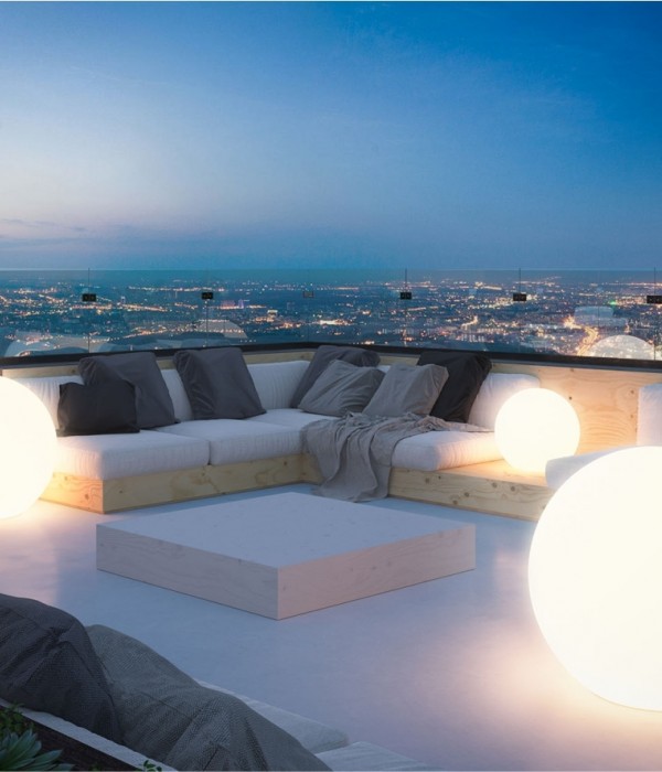 Светильник напольный Шар 80 см